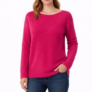 Talbots Pink Long Sleeve Sweater Women’s Size Small